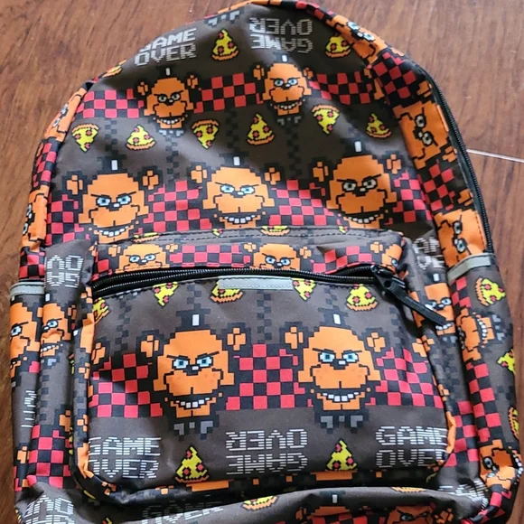 Five Nights At Freddys Backpack/Bookbag - Picture 2 of 5